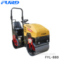 Fahren Sie auf einer Double Steel Wheel Road Roller 1000kg